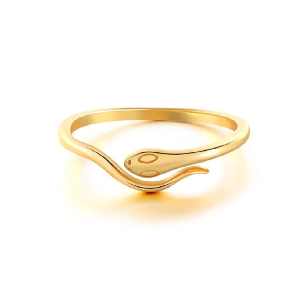 Gold Serpent Ring